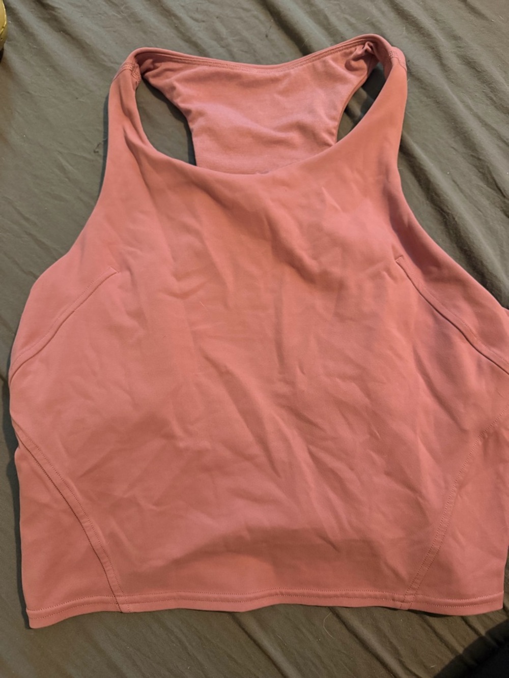 lululemon athletica Rose Dust Racerback Sports Bra / Tank